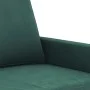 Sofá de 2 plazas de terciopelo verde oscuro 120 cm de , Sofás - Ref: Foro24-359191, Precio: 231,88 €, Descuento: %