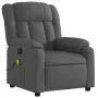 Sillón de masaje reclinable de tela gris oscuro de , Sillones - Ref: Foro24-373587, Precio: 220,01 €, Descuento: %