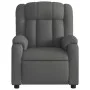 Sillón de masaje reclinable de tela gris oscuro de , Sillones - Ref: Foro24-373587, Precio: 220,01 €, Descuento: %