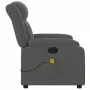 Sillón de masaje reclinable de tela gris oscuro de , Sillones - Ref: Foro24-373587, Precio: 220,01 €, Descuento: %