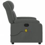 Sillón de masaje reclinable de tela gris oscuro de , Sillones - Ref: Foro24-373587, Precio: 222,87 €, Descuento: %