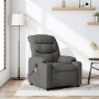 Sillón de masaje reclinable de tela gris oscuro de , Sillones - Ref: Foro24-374157, Precio: 303,04 €, Descuento: %