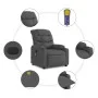 Liegender Massagesessel aus dunkelgrauem Stoff von , Sessel - Ref: Foro24-374157, Preis: 294,99 €, Rabatt: %