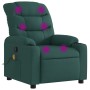 Sillón de masaje reclinable de tela verde oscuro de , Sillones - Ref: Foro24-374162, Precio: 277,08 €, Descuento: %