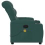Sillón de masaje reclinable de tela verde oscuro de , Sillones - Ref: Foro24-374162, Precio: 277,08 €, Descuento: %