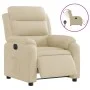 Cream Fabric Power Recliner by , Armchairs - Ref: Foro24-3204965, Price: 289,32 €, Discount: %