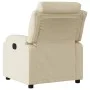 Elektrischer Liegesessel aus cremefarbenem Stoff von , Sessel - Ref: Foro24-3204965, Preis: 289,32 €, Rabatt: %