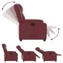 Elektrischer Liegesessel aus rotem Kunstleder von , Sessel - Ref: Foro24-3205140, Preis: 295,46 €, Rabatt: %