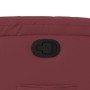 Sillón reclinable elevable cuero artificial rojo tinto de , Sillones - Ref: Foro24-3205154, Precio: 273,29 €, Descuento: %