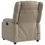 Sillón reclinable de masaje eléctrico cuero sintético capuchino de , Sillones - Ref: Foro24-3205149, Precio: 298,68 €, Descue...