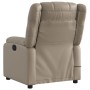 Sillón reclinable de masaje eléctrico cuero sintético capuchino de , Sillones - Ref: Foro24-3205149, Precio: 296,73 €, Descue...
