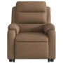 Brown Fabric Liftable Recliner by , Armchairs - Ref: Foro24-3204984, Price: 321,80 €, Discount: %