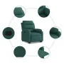 Hebe-Liegestuhl aus dunkelgrünem Stoff von , Sessel - Ref: Foro24-3204986, Preis: 321,17 €, Rabatt: %