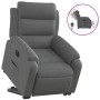 Sillón eléctrico reclinable elevable de tela gris oscuro de , Sillones - Ref: Foro24-3205005, Precio: 312,60 €, Descuento: %