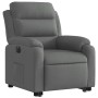 Sillón eléctrico reclinable elevable de tela gris oscuro de , Sillones - Ref: Foro24-3205005, Precio: 312,60 €, Descuento: %