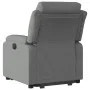 Sillón eléctrico reclinable elevable de tela gris oscuro de , Sillones - Ref: Foro24-3205005, Precio: 334,02 €, Descuento: %