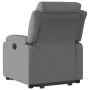 Sillón eléctrico reclinable elevable de tela gris oscuro de , Sillones - Ref: Foro24-3205005, Precio: 312,60 €, Descuento: %