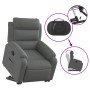 Sillón eléctrico reclinable elevable de tela gris oscuro de , Sillones - Ref: Foro24-3205005, Precio: 312,60 €, Descuento: %