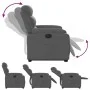 Sillón eléctrico reclinable elevable de tela gris oscuro de , Sillones - Ref: Foro24-3205005, Precio: 334,02 €, Descuento: %