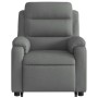 Sillón eléctrico reclinable elevable de tela gris oscuro de , Sillones - Ref: Foro24-3205005, Precio: 312,60 €, Descuento: %