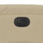 Sillón eléctrico reclinable elevable de tela color crema de , Sillones - Ref: Foro24-3205013, Precio: 345,31 €, Descuento: %