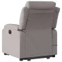 Sillón de masaje eléctrico reclinable elevable tela taupé de , Sillones - Ref: Foro24-3205024, Precio: 388,01 €, Descuento: %
