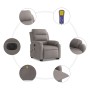 Sillón de masaje eléctrico reclinable elevable tela taupé de , Sillones - Ref: Foro24-3205024, Precio: 360,98 €, Descuento: %