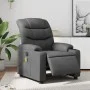 Sillón de masaje reclinable eléctrico cuero sintético gris de , Sillones - Ref: Foro24-3206595, Precio: 278,13 €, Descuento: %