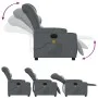 Sillón de masaje reclinable eléctrico cuero sintético gris de , Sillones - Ref: Foro24-3206595, Precio: 278,13 €, Descuento: %