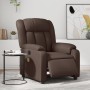 Sillón de masaje reclinable eléctrico cuero sintético marrón de , Sillones - Ref: Foro24-3205259, Precio: 308,83 €, Descuento: %