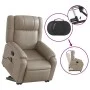 Sillón reclinable masaje pie cuero artificial color capuchino de , Sillones - Ref: Foro24-3205163, Precio: 336,05 €, Descuent...