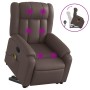 Sillón reclinable de masaje de pie de cuero sintético marrón de , Sillones - Ref: Foro24-3205273, Precio: 328,38 €, Descuento: %