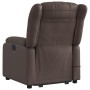 Sillón reclinable de masaje de pie de cuero sintético marrón de , Sillones - Ref: Foro24-3205273, Precio: 328,38 €, Descuento: %
