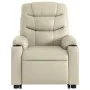 Cremefarbener Fußmassagesessel aus Kunstleder von , Sessel - Ref: Foro24-3206607, Preis: 334,77 €, Rabatt: %