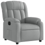 Sillón reclinable eléctrico tela gris claro de , Sillones - Ref: Foro24-3205292, Precio: 271,34 €, Descuento: %