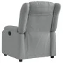 Sillón reclinable eléctrico tela gris claro de , Sillones - Ref: Foro24-3205292, Precio: 283,21 €, Descuento: %