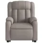 Sillón reclinable de masaje elevable tela gris taupé de , Sillones - Ref: Foro24-3205336, Precio: 339,05 €, Descuento: %