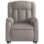 Sillón reclinable de masaje elevable tela gris taupé de , Sillones - Ref: Foro24-3205336, Precio: 313,91 €, Descuento: %