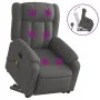 Silla de masaje reclinable de pie de tela gris oscuro de , Sillones - Ref: Foro24-3205329, Precio: 305,11 €, Descuento: %