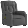 Silla de masaje reclinable de pie de tela gris oscuro de , Sillones - Ref: Foro24-3205329, Precio: 305,11 €, Descuento: %