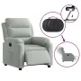 Light Gray Velvet Power Recliner by , Armchairs - Ref: Foro24-3205070, Price: 245,88 €, Discount: %