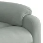 Light Gray Velvet Power Recliner by , Armchairs - Ref: Foro24-3205070, Price: 245,88 €, Discount: %