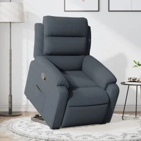 Sillón reclinable elevable terciopelo gris oscuro de , Sillones - Ref: Foro24-3205093, Precio: 316,51 €, Descuento: %