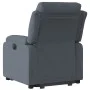 Sillón reclinable elevable terciopelo gris oscuro de , Sillones - Ref: Foro24-3205093, Precio: 316,51 €, Descuento: %