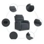 Sillón reclinable elevable terciopelo gris oscuro de , Sillones - Ref: Foro24-3205093, Precio: 316,51 €, Descuento: %