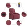 Elektrischer Massage-Liegestuhl aus rotem Stoff von , Sessel - Ref: Foro24-3206639, Preis: 312,17 €, Rabatt: %