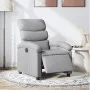 Sillón reclinable eléctrico tela gris claro de , Sillones - Ref: Foro24-3203954, Precio: 237,28 €, Descuento: %