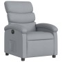 Sillón reclinable eléctrico tela gris claro de , Sillones - Ref: Foro24-3203954, Precio: 229,28 €, Descuento: %