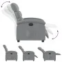 Sillón reclinable eléctrico tela gris claro de , Sillones - Ref: Foro24-3203954, Precio: 237,28 €, Descuento: %