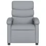 Sillón reclinable eléctrico tela gris claro de , Sillones - Ref: Foro24-3203954, Precio: 237,28 €, Descuento: %